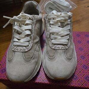 Tory Burch Cream and White Women's Sneakers